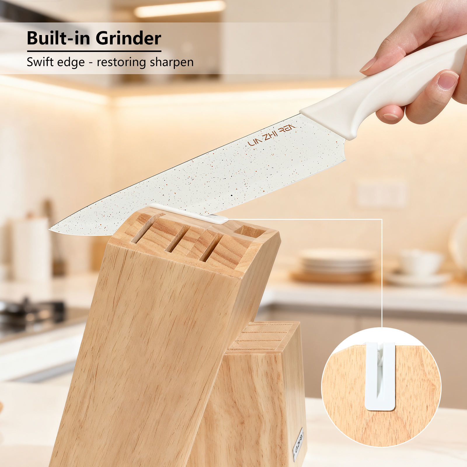 13 Pcs Kitchen Knife Set — view 5