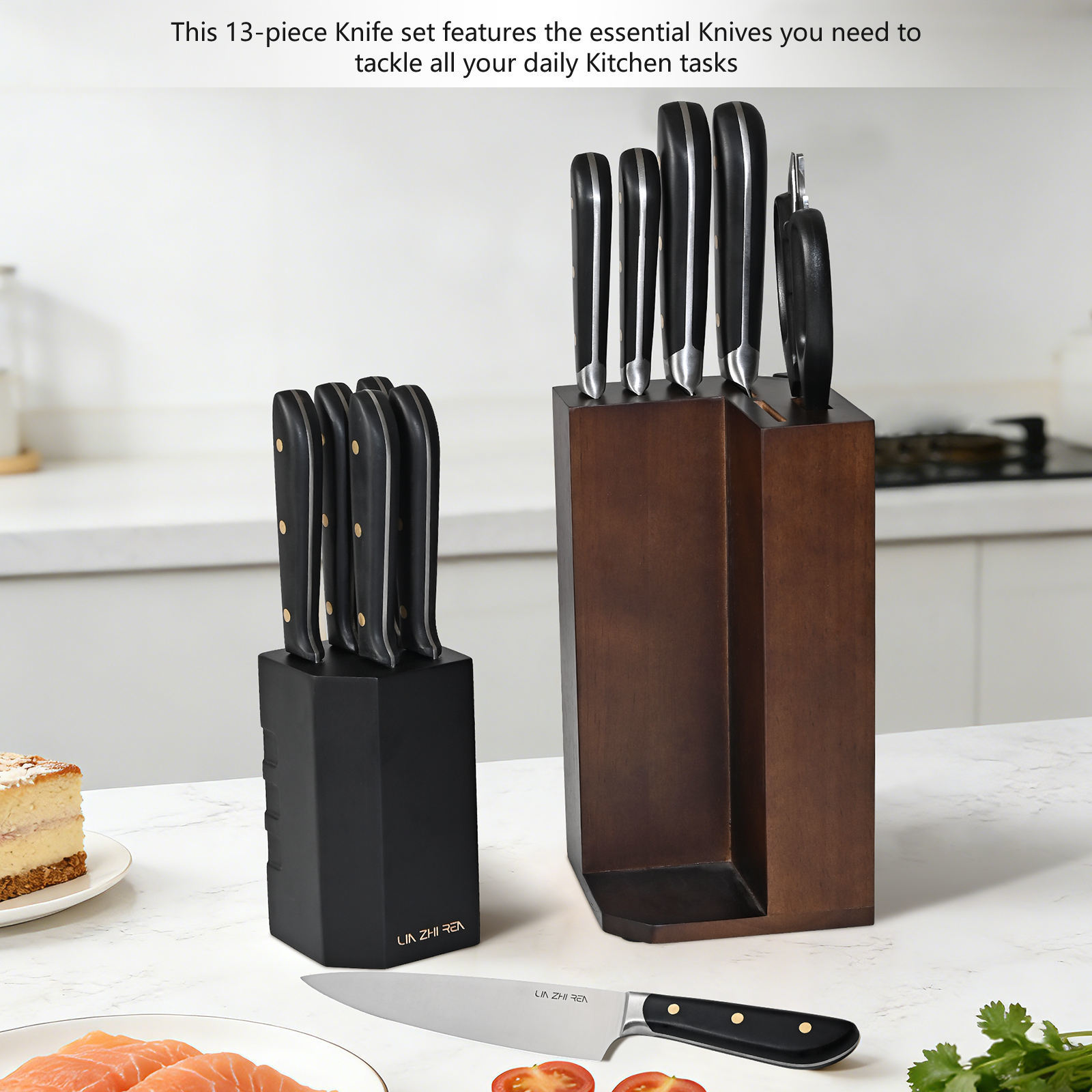 14 Pcs Kitchen Knife Set — view 5